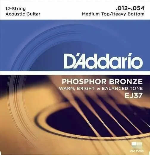 D‘Addario EJ37 Cordes de guitares acoustiques