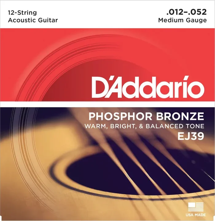 D‘Addario EJ39 Cordes de guitares acoustiques