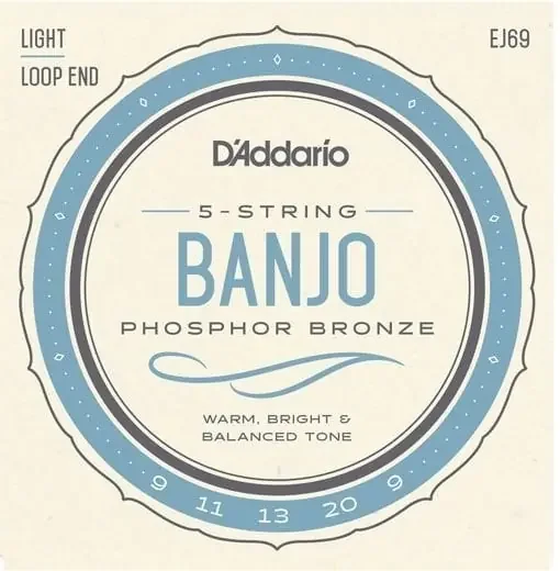 D‘Addario EJ69 Cordes de banjos