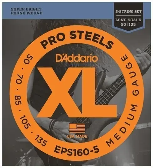 D‘Addario EPS160-5 Jeux de 5 cordes basses