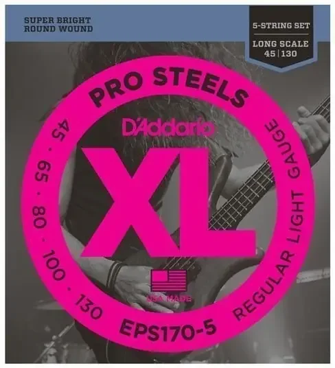 D‘Addario EPS170-5 Jeux de 5 cordes basses