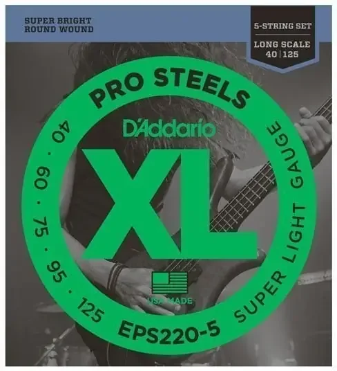 D‘Addario EPS220-5 Jeux de 5 cordes basses