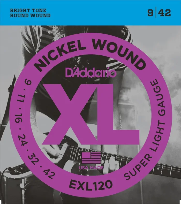 D‘Addario EXL120 Cordes pour guitares électriques