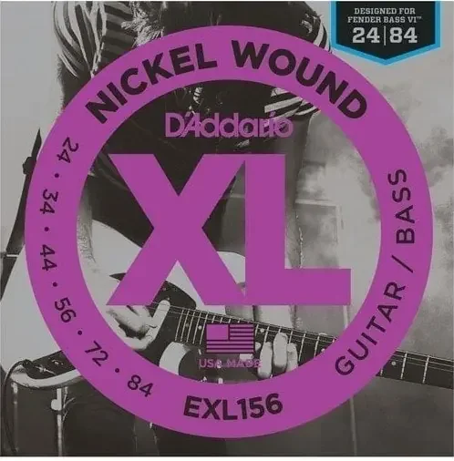 D‘Addario EXL156 Jeux de 6 cordes basses