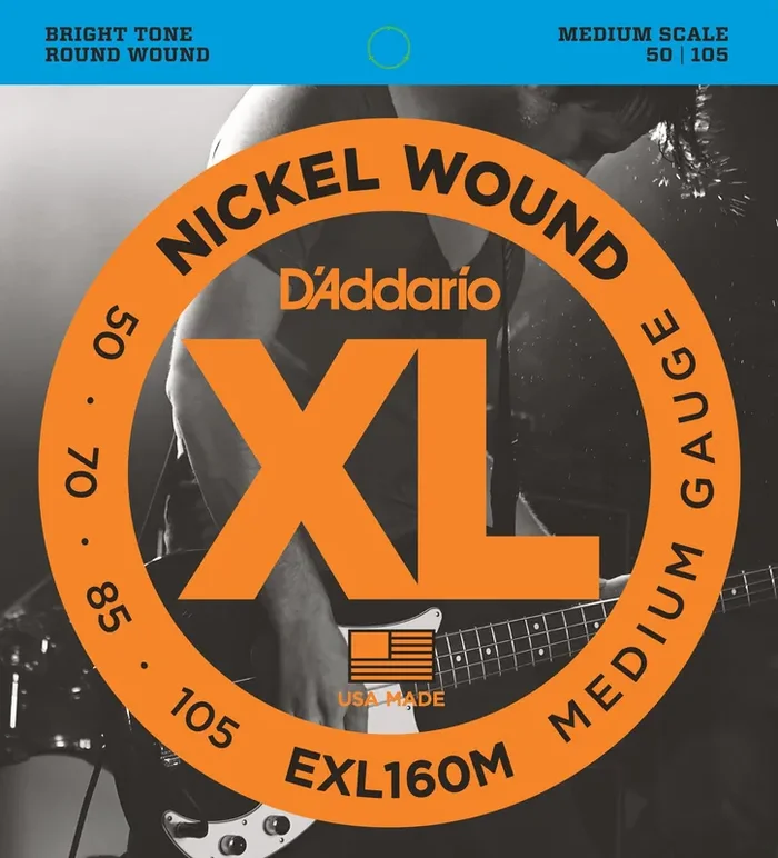 D‘Addario EXL160M Cordes de basses