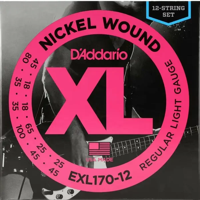 D‘Addario EXL170-12 Cordes de basses