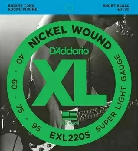 D‘Addario EXL220S Cordes de basses