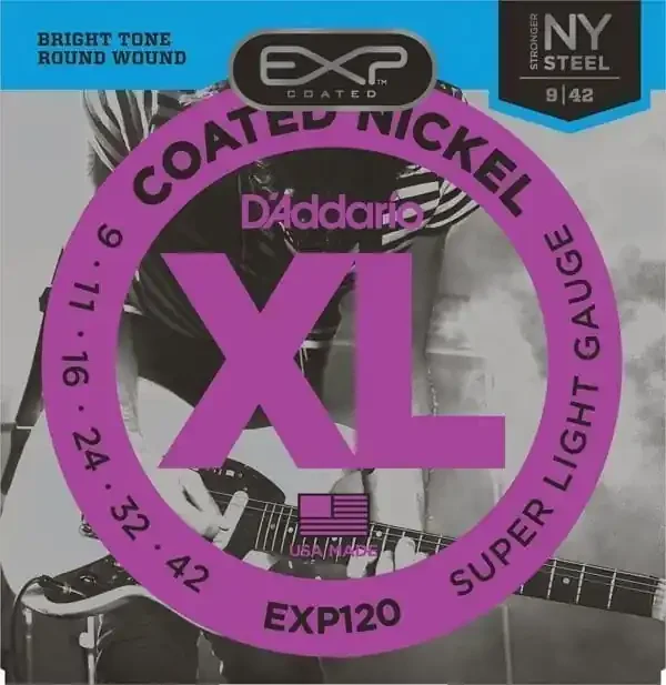 D‘Addario EXP120 Cordes pour guitares électriques