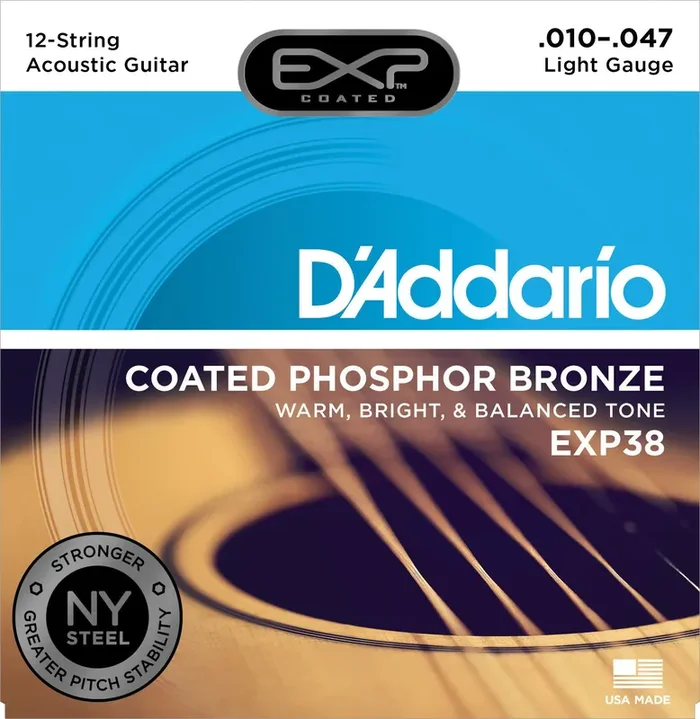 D‘Addario EXP38 Cordes de guitares acoustiques