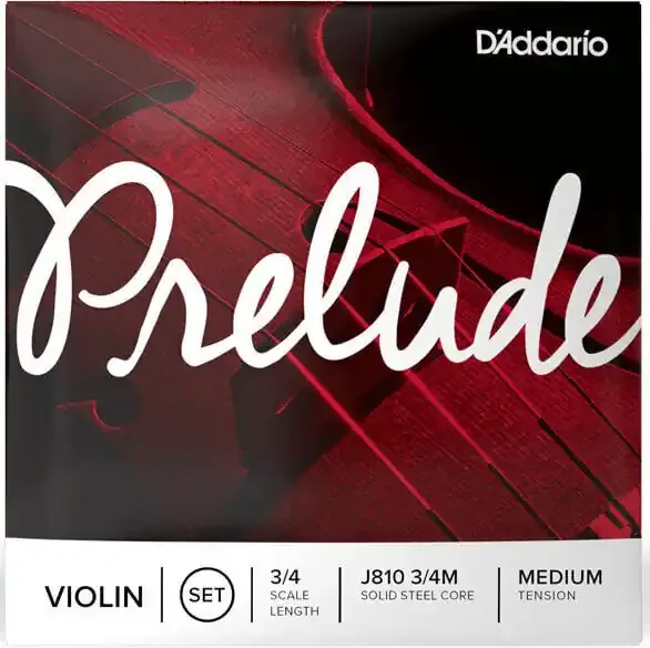 D‘Addario J810 3/4M Prelude Cordes pour instruments à cordes