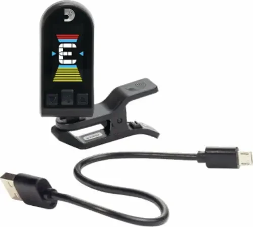 D‘Addario Planet Waves PW-CT-24 Equinox Rechargeable Accordeur à pince chromatique