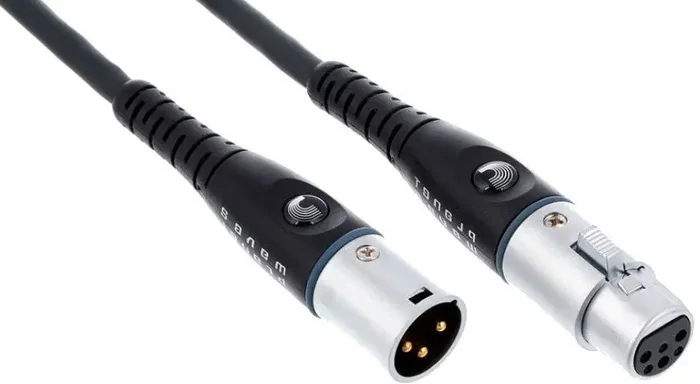 D‘Addario Planet Waves PW M 05 1,5 m Câble de microphone