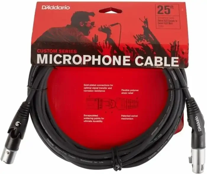 D‘Addario Planet Waves PW MS 25 7,5 m Câble de microphone