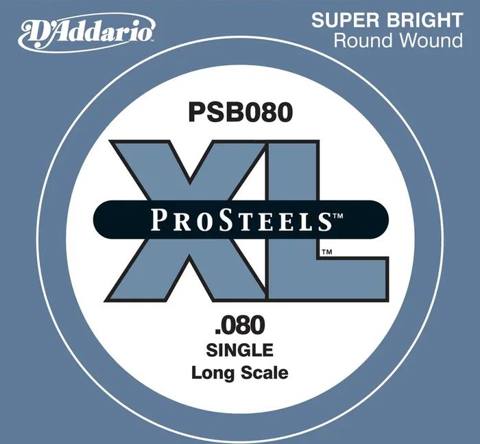 D‘Addario PSB080 Corde de basse à l‘unité