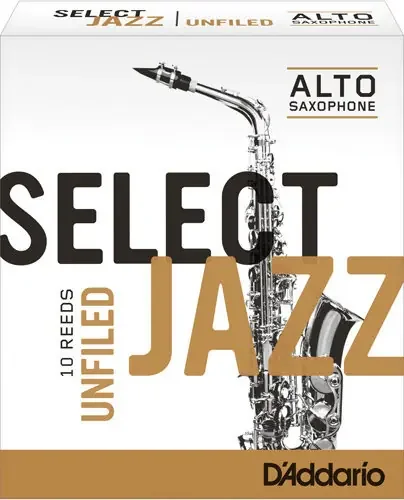 D‘Addario-Woodwinds Select Jazz Unfiled 2S Anche pour saxophone alto