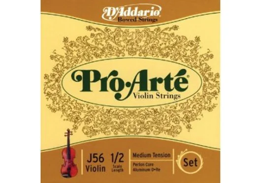D&rsquo;ADDARIO AND CO 1/2 Pro Arte Violon Jeu De Cordes Medium/re File
