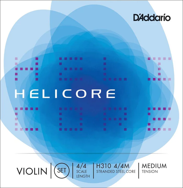 D&rsquo;ADDARIO AND CO 4/4 Helicore Violon Jeu De Cordes Medium