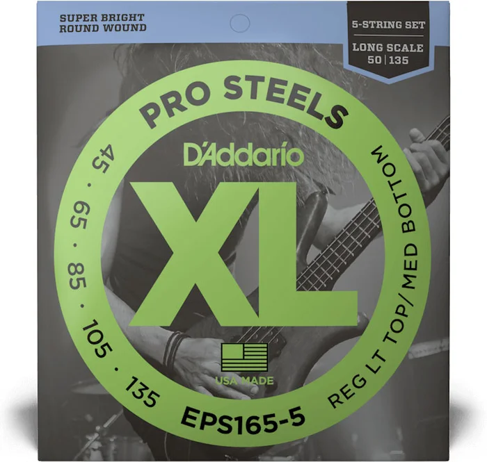 D’ADDARIO AND CO EPS165-5 Prosteels Long Scale 5C 45-135