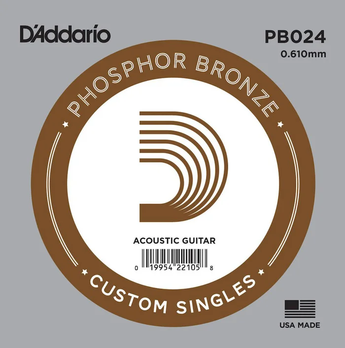 D&rsquo;ADDARIO AND CO PB024 Phosphor Bronze Wound 24