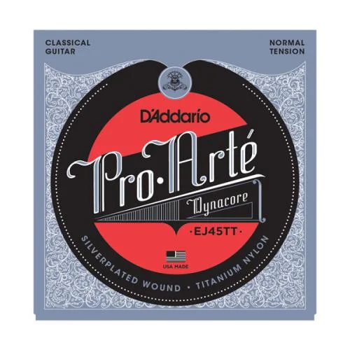 D’ADDARIO EJ45TT PRO ARTE DYNACORE NORMAL TENSION SILVER/TITANIUM