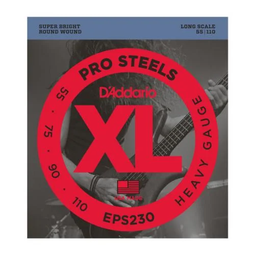 D&rsquo;ADDARIO EPS230 PROSTEELS HEAVY 55/110 LONG SCALE