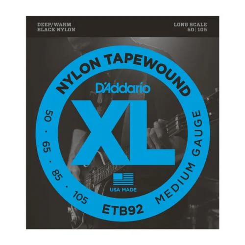 D’ADDARIO ETB92 TAPEWOUND BASS MEDIUM 50/105 LONG SCALE
