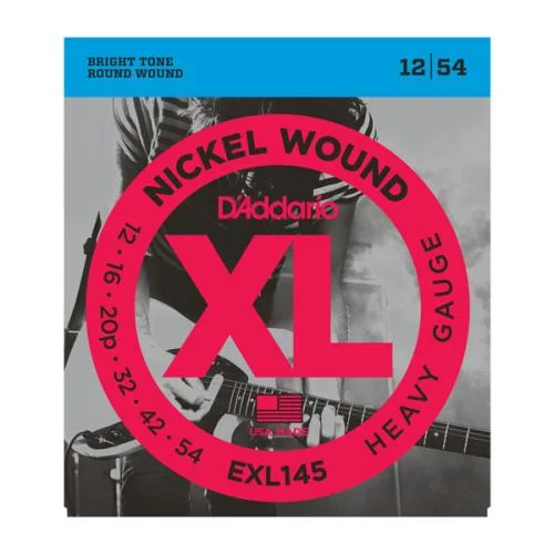 D’ADDARIO EXL145 NICKEL WOUND HEAVY PLAIN 3RD 12/54