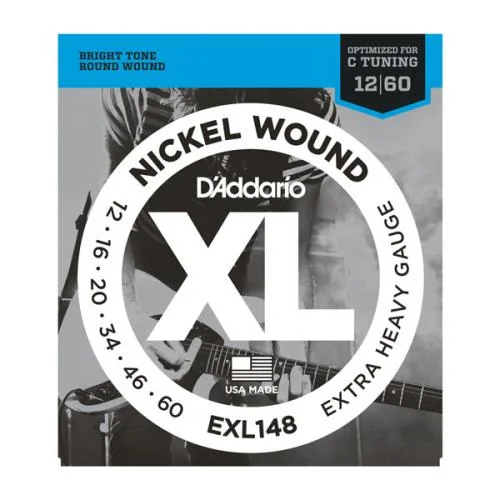 D’ADDARIO EXL148 NICKEL WOUND EXTRA-HEAVY 12/60