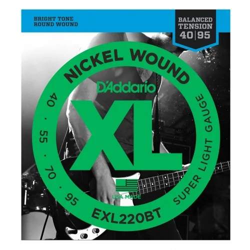 D&rsquo;ADDARIO EXL220BT NICKEL WOUND BT LONG 40-95