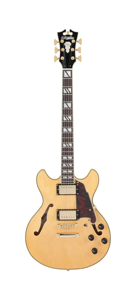 D’Angelico Deluxe Mini DC Satin Honey