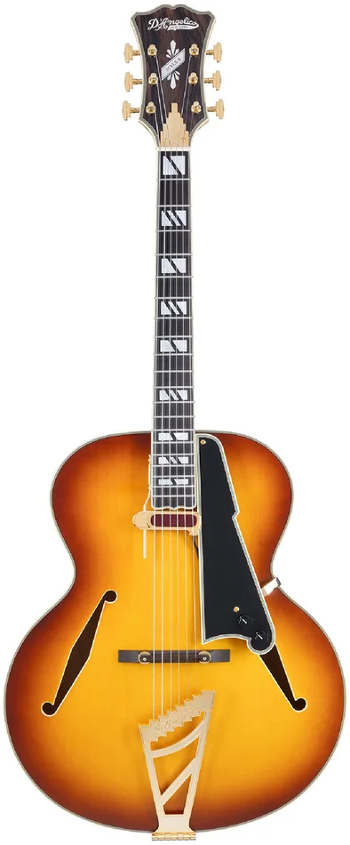 D&rsquo;Angelico Excel Style B Dark Iced Tea Burst