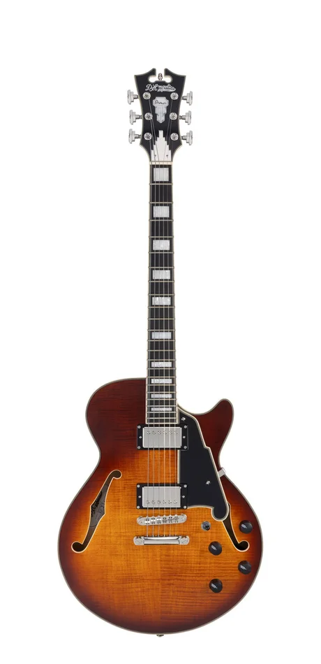 D&rsquo;Angelico Premier SS Dark Iced Tea Burst
