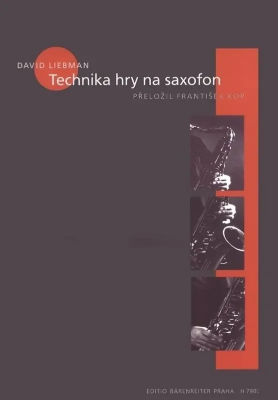 David Liebman Technika hry na saxofon Notes