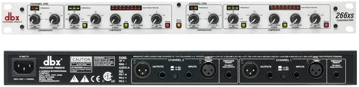 dbx 266XS Effet dynamique