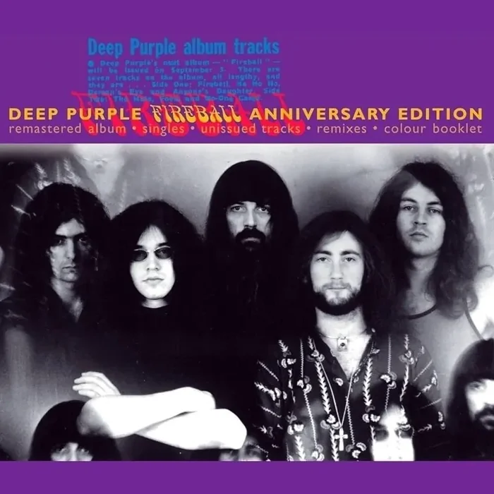 Deep Purple – Fireball (Reissue) (Remastered) (Anniversary Edition) (CD)