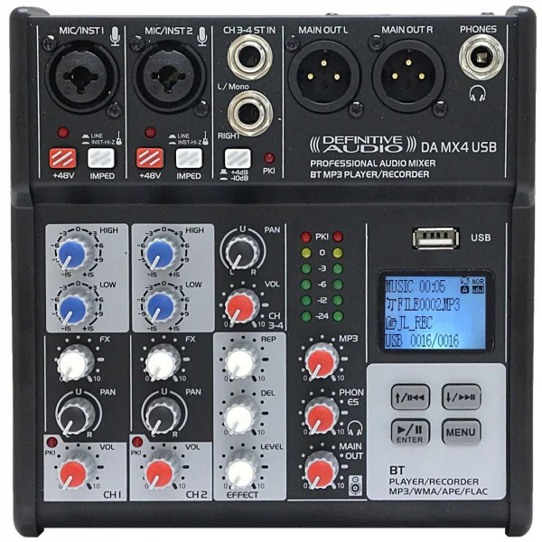 Definitive Audio DA MX4 USB