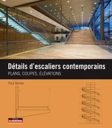 Détails d&rsquo;escaliers contemporains