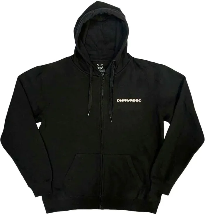 Disturbed Hoodie The Face Unisex Black L