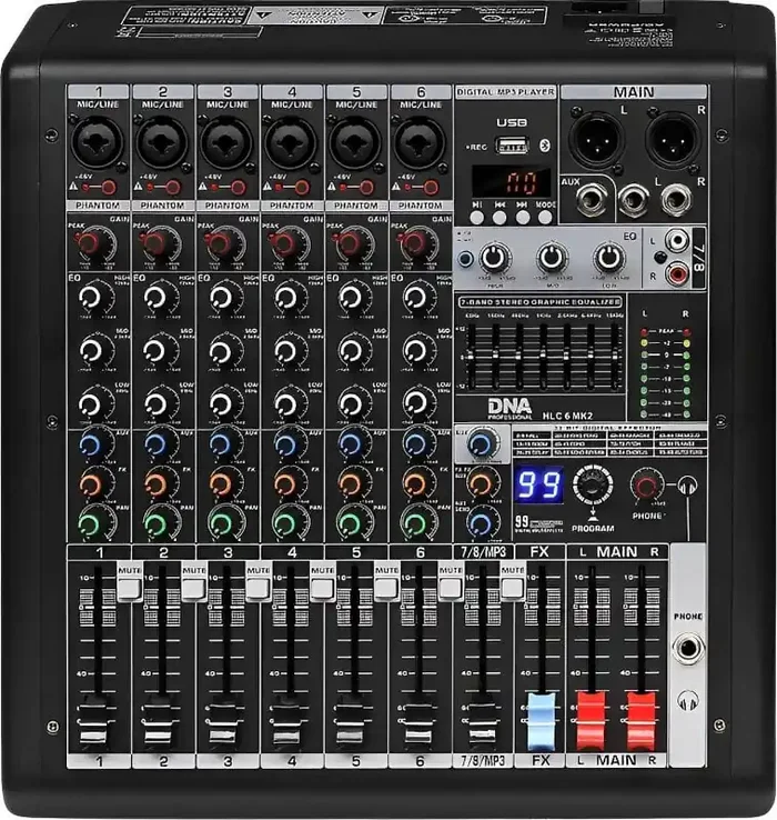 DNA HLC 6 MK2 Table de mixage analogique