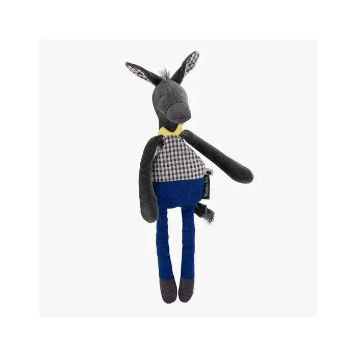 Doudou hochet âne Pomme des bois