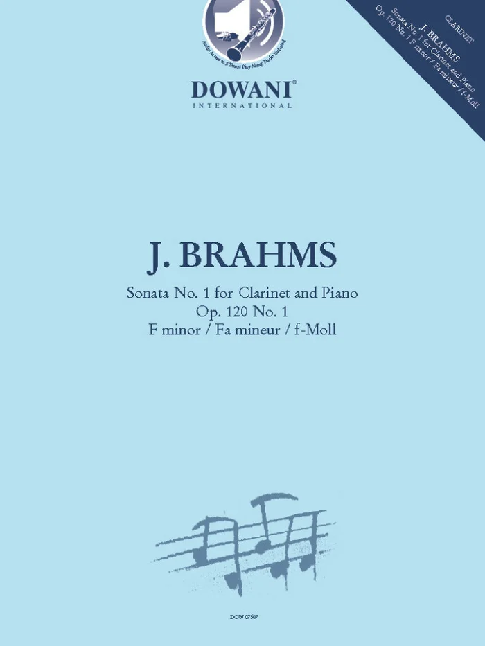 Dowani Sonata No. 1 For Clarinet And Piano