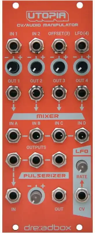 Dreadbox Utopia Système modulaire