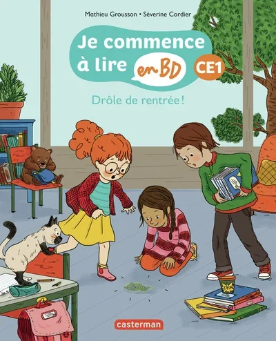 DROLE DE RENTREE ! – JE COMMENCE A LIRE EN BD-CE1