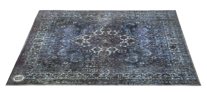 DRUM N BASE VP130-BLU Tapis Vintage Persian 1.30 X 0.90M Antidérapant Blue