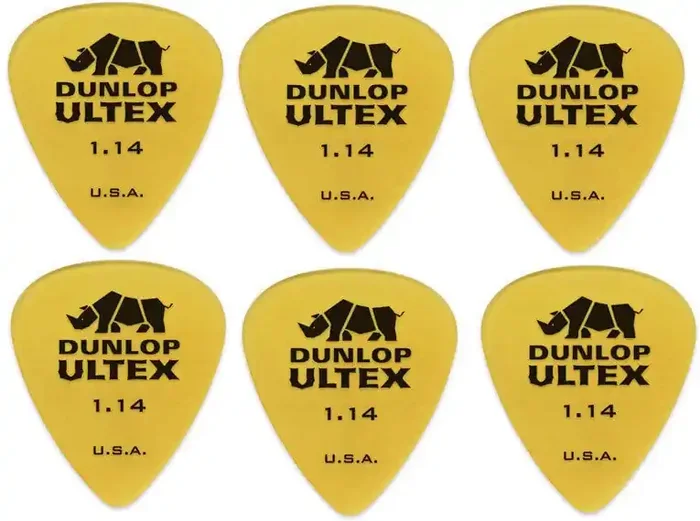 Dunlop 421P 114 Ultex Standard‘s 1.14 mm Médiators