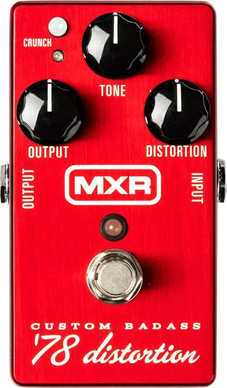 Dunlop MXR M78 Custom Badass 78 Distortion Effet guitare