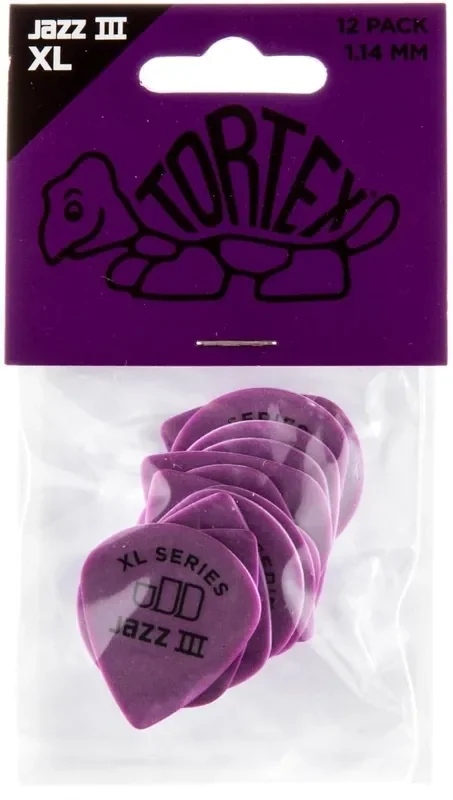 Dunlop Tortex Jazz III XL 1.14 12 Médiators