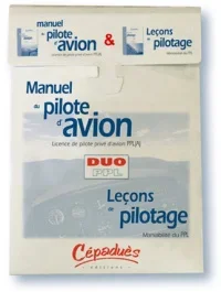 DUO PPL (MALLETTE INCLUANT LE « MANUEL DU PILOTE D&rsquo;AVION » « LECONS DE PILOTAGE »)