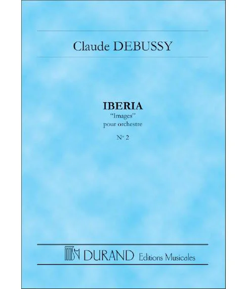 Durand Debussy – Iberia – Conducteur Poche