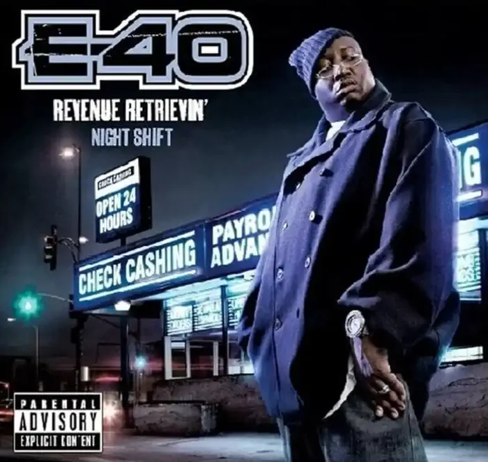 E-40 – Revenue Retrievin‘ Night Shift (Blue Coloured) (2 LP)